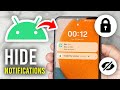 How To Hide Text Message Notifications On Android Lock Screen - Full Guide