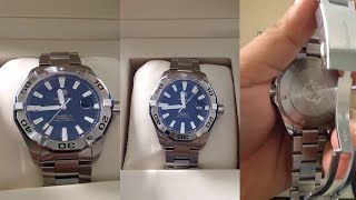 នាឡិកាដៃ Watches កំពូលម៉ាក Tagheuer Model Aquaracer Calibre Original 100% Swiss អូតូម៉ាតិច