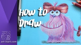 How to Draw a Puppy from DESPICABLE ME