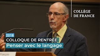 Penser avec le langage - François Recanati