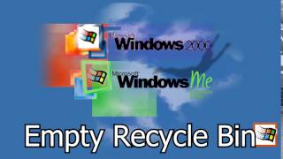 Windows 2000/Windows ME Sound: Empty Recycle Bin