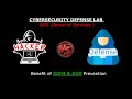 Cybersecurity Detection Lab : DOS (Attack vs Defense) | Stop DOS attack | Security Onion v2