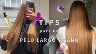 TIPS para un PELO LARGO Y SANO🎀🩷