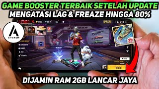 AUTO LANCAR‼️CARA MENGATASI LAG \u0026 PATAH - PATAH DI GAME FREE FIRE SETELAH UPDATE - GAME BOOSTER FF 🔥