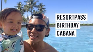 $300 All Day Resortpass Cabana Rental at Andaz Maui