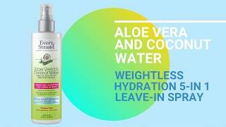 Aloe Vera and Coconut Water Leave In