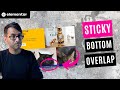 CORRECTED VIDEO - Sticky Bottom Overlap on all pages - Elementor Wordpress Tutorial