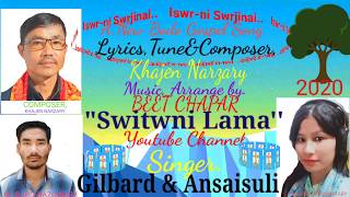 ISWR-NI SWRJINAI...BODO GOSPEL SONG. Singer.Gilbard \u0026 Ansaisuli Lyrics, Khajen Narzary