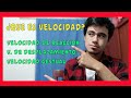 ¿QUE ES VELOCIDAD EN EDUCACIÓN FÍSICA?