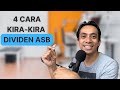 Cara Sebenar (Dengan Bukti Gambar) Kiraan Dividen ASB Tiap-Tiap Tahun