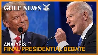 US election 2020: Analysis on the final presidential debate