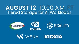 Tiered Storage for AI Workloads | Open Storage Summit 2025