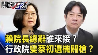 賴院長總辭誰來接？吳：行政院會變小英初選的機關槍！？ 關鍵時刻20190110-5吳子嘉 劉燦榮