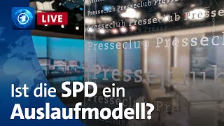 Von Brandt bis Scholz: Ist die SPD ein Auslaufmodell? | ARD-Presseclub
