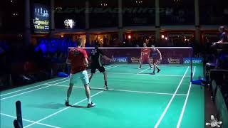 LEE Chong Wei TAUFIK Hydiat Viktor AXELSEN Peter GADE Badminton Legends' Vision Paris 2017 Badminton