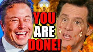 It's OVER For Jim Carrey After INSANE BREAKDOWN on Twitter! Elon Musk Gets The LAST LAUGH!