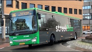 Qbuzz (Bus\u0026Trein) in Dordrecht, Drechtsteden, Molenlanden en Gorinchem (DMG/DAV) | 4K | Stadsbus