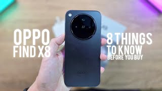 OPPO Find X8 - The Latest Flagship is BACK! With Major AI Upgrades! All You Need to Know!