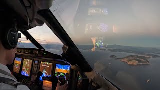 Business Jet | Challenger 605 | Landing at Olbia (OLB/LIEO) | December 2023