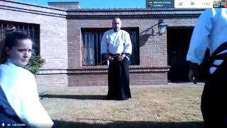 LUIS COLALILLO sensei - CIRCULO AIKIKAI Quarantine Online Class - 04/07/2020 [pt1]