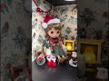 クリスマスのお部屋　 ブライス ドールハウス