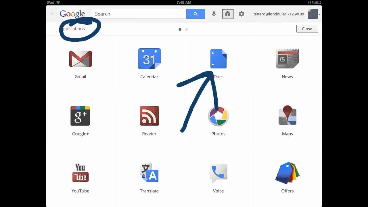 Using Google Docs On Ipad Youtube