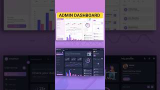 Modern Responsive Admin Dashboard | Light & Dark Mode | HTML CSS JS | Complete Design Tutorial 2026