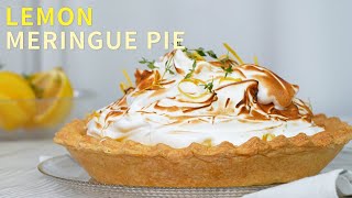 파이 만들기 ! 파트브리제와 이탈리안머랭으로 만든 레몬머랭파이: Lemon meringue pie [만개의레시피]