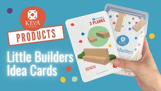 Little Builders // Idea Cards // KEVA Planks Product // Exclusive