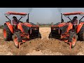 Tractor  Kubota M6040 Push the field , kubota m6040 thailand,Kubota tractor stuck 2022