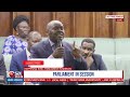 hon sseggona s concern on people who don t want to obey the constitution to resign