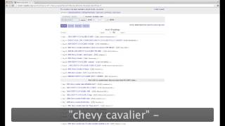 Advanced Craigslist Searching With Wildcards