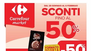 volantino CARREFOUR MARKET dal 28 gennaio al 6 febbraio 2025 #anteprima