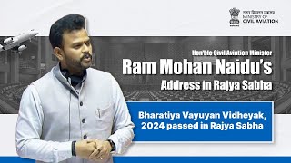 Hon'ble Minister's Address in Rajya Sabha: Bharatiya Vayuyan Vidheyak, 2024