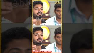 கலைஞர் பேரனுக்கு ஹிந்தி தெரியும் | திருமாறன் ஜி | Pesu Tamizha Pesu #shorts