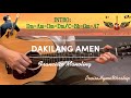 Dakilang Amen | Manoling Francisco - with Lyrics & guitar chords for beginners