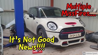 Trying To Diagnose A Multiple Miss Fire On The F56 Mini Cooper S / JCW - This Doesnt Go Well!!!!!!!!