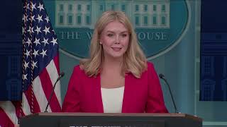 White House press briefing covers Apple $500B investment, judges ruling on AP access, immigration,