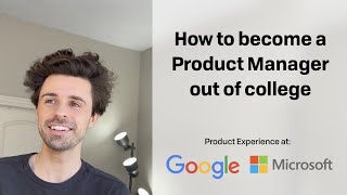 How to become a Product Manager out of college