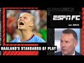 'INTENSE & DEMANDING!' - Craig Burley admires Erling Haaland's playing standards | ESPN FC