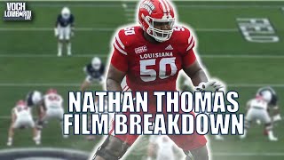 Dallas Cowboys 7th round OL Nathan Thomas could be next Terrance Steele || Film