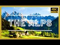 THE ALPS 4K | UHD | WITH INFO | 60FPS | HDR 10+ | DOLBY VISION | DOLBY ATMOS | AERIAL DRONE VIEW |