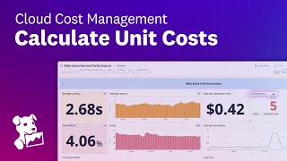 Track Cloud Unit Economics with Datadog Cloud Cost Management