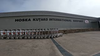 EXPLORING NAMIBIA'S  HOSEA KUTAKO INTERNATIONAL AIRPORT. #namibia First Impressions Revealed