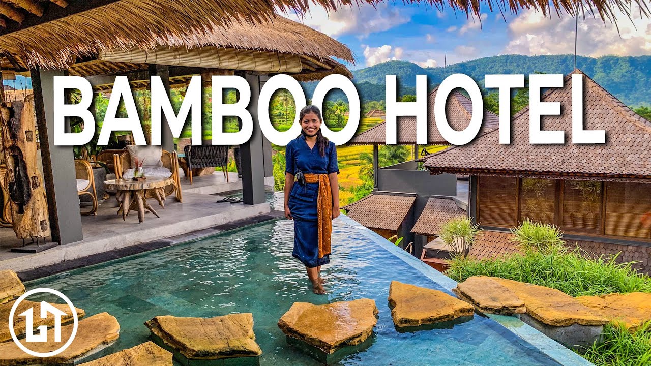 We Toured This Bamboo Luxury Resort Near A Waterfall - YouTube