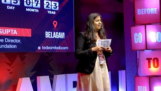 Why do we need safe sharing spaces for our mental well-being ? | Manasi Gupta | TEDxAmboli