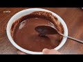 no wheat flour. real chocolate cake it is delicious only when made this way