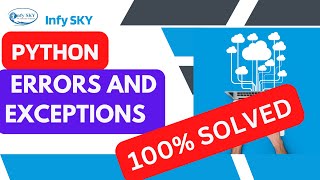(SOLVED)Python Errors and Built-in Exceptions | Errors, and Exceptions |Python Try Except #python