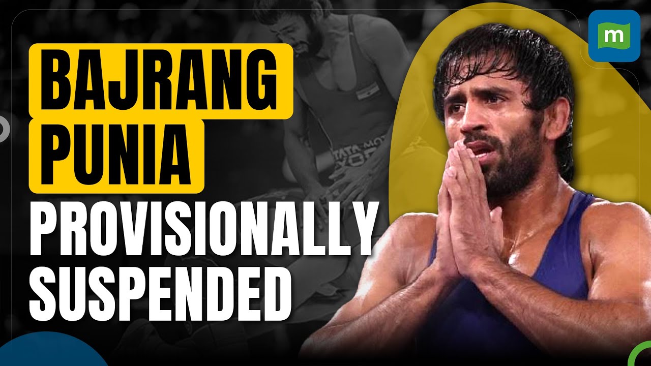 Wrestler Bajrang Punia Provisionally Suspended By NADA For Missing Dope ...