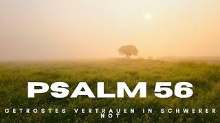 Psalm 56 - Getrostes Vertrauen in schwerer Not